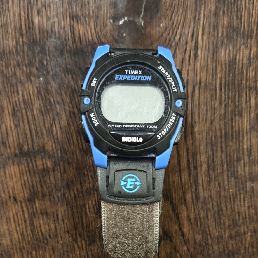 Timex Expedition Black and Blue Smartwatch